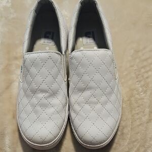 FootJoy White Quilted Slip-On Sneakers